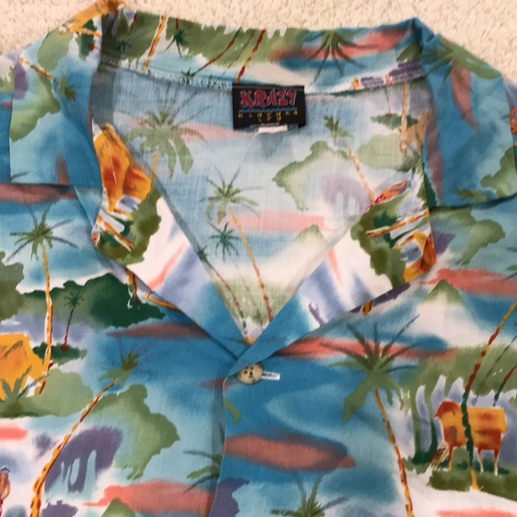 American Vintage Hawaiian XXL SHIRT - Picture 3 of 9